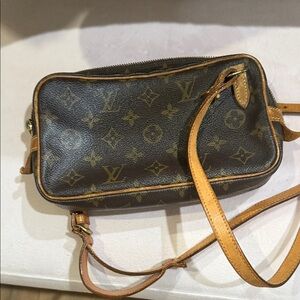 Louis Vuitton Classic Monogram Crossbody Bag